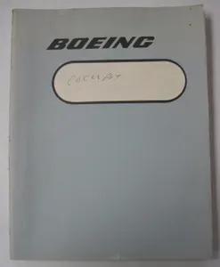  Boeing Original Crew Station Technology Vol II-117 Illustrations